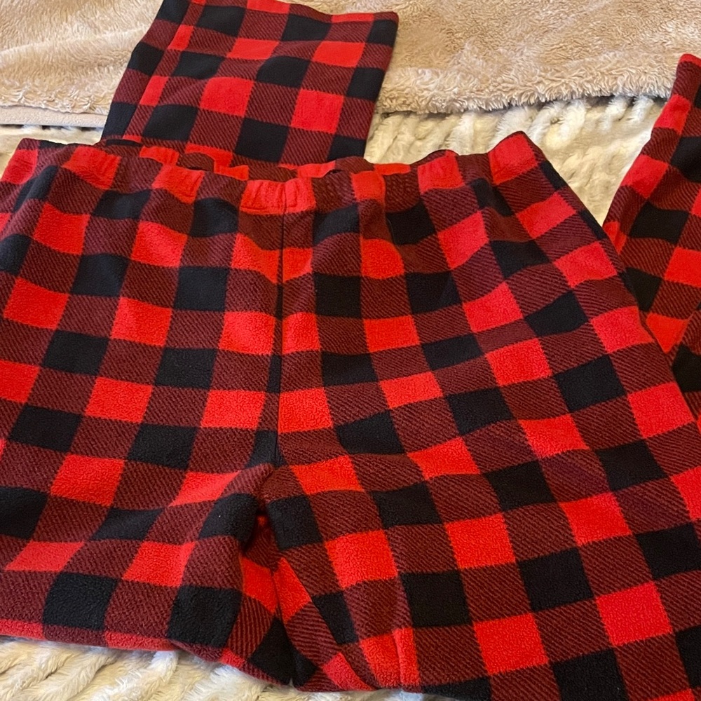Wondershop Red and Black Plaid Sleepwear